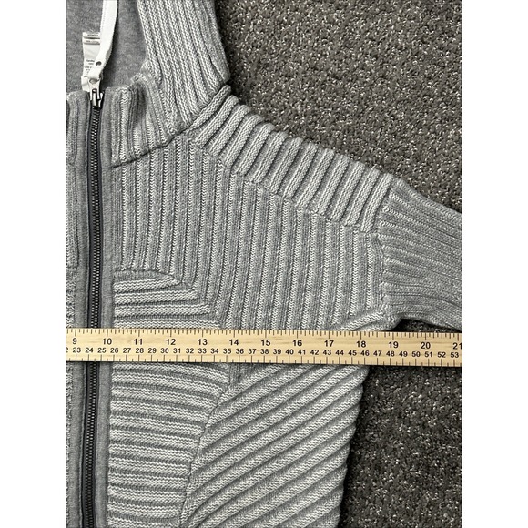 Lululemon Embrace Full Zip Hoodie Scuba Sweater -Gray - Women's Size 4 - EUC!!!! - Picture 14 of 16